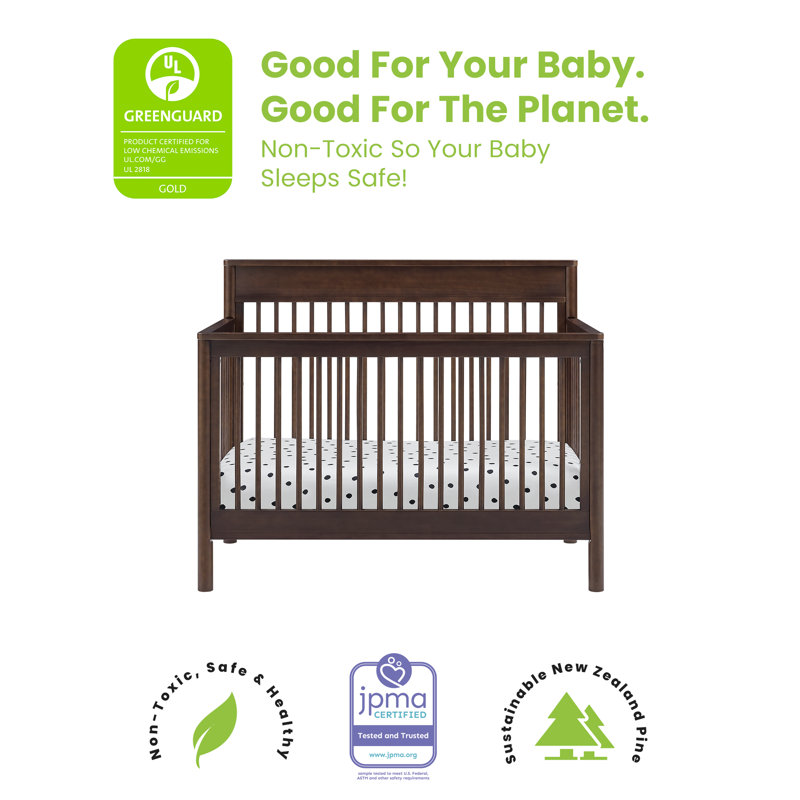 Delta Children Remy 6 In 1 Convertible Crib Greenguard Gold Certified Wayfair